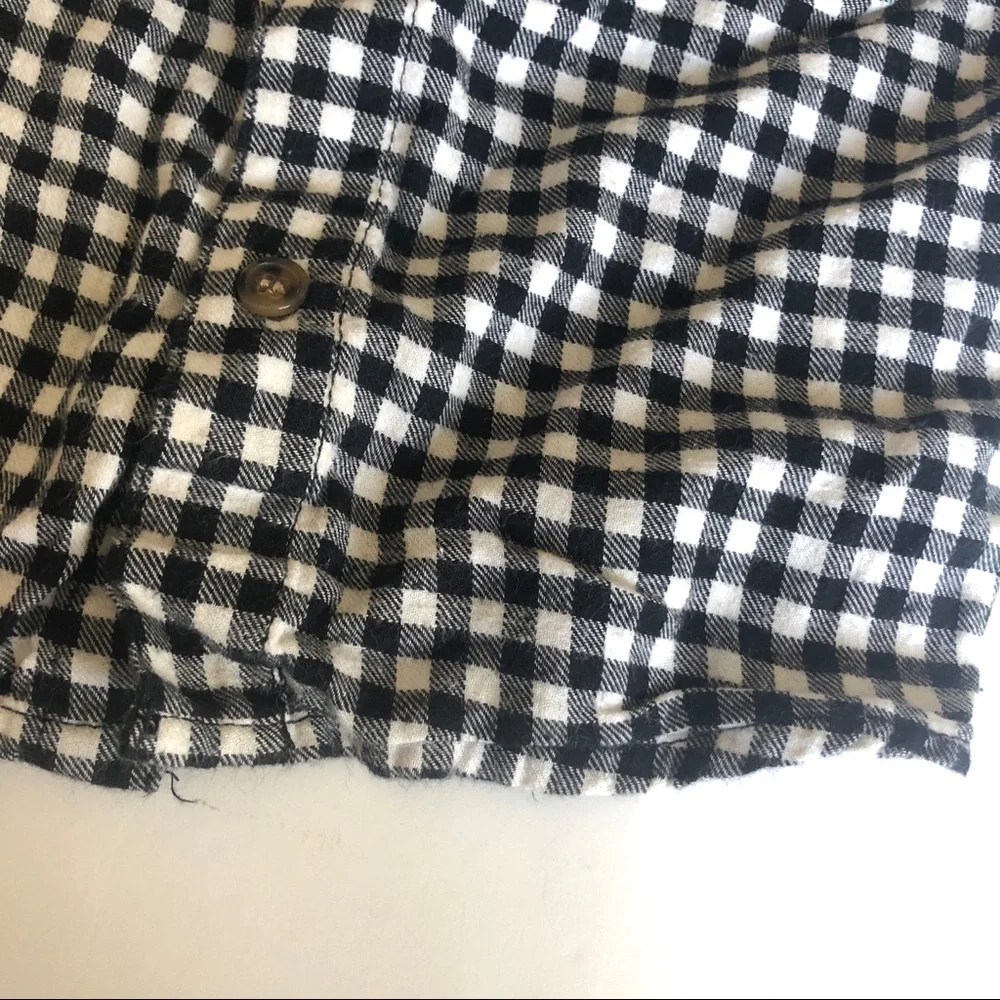 Mud Pie gingham buffalo
